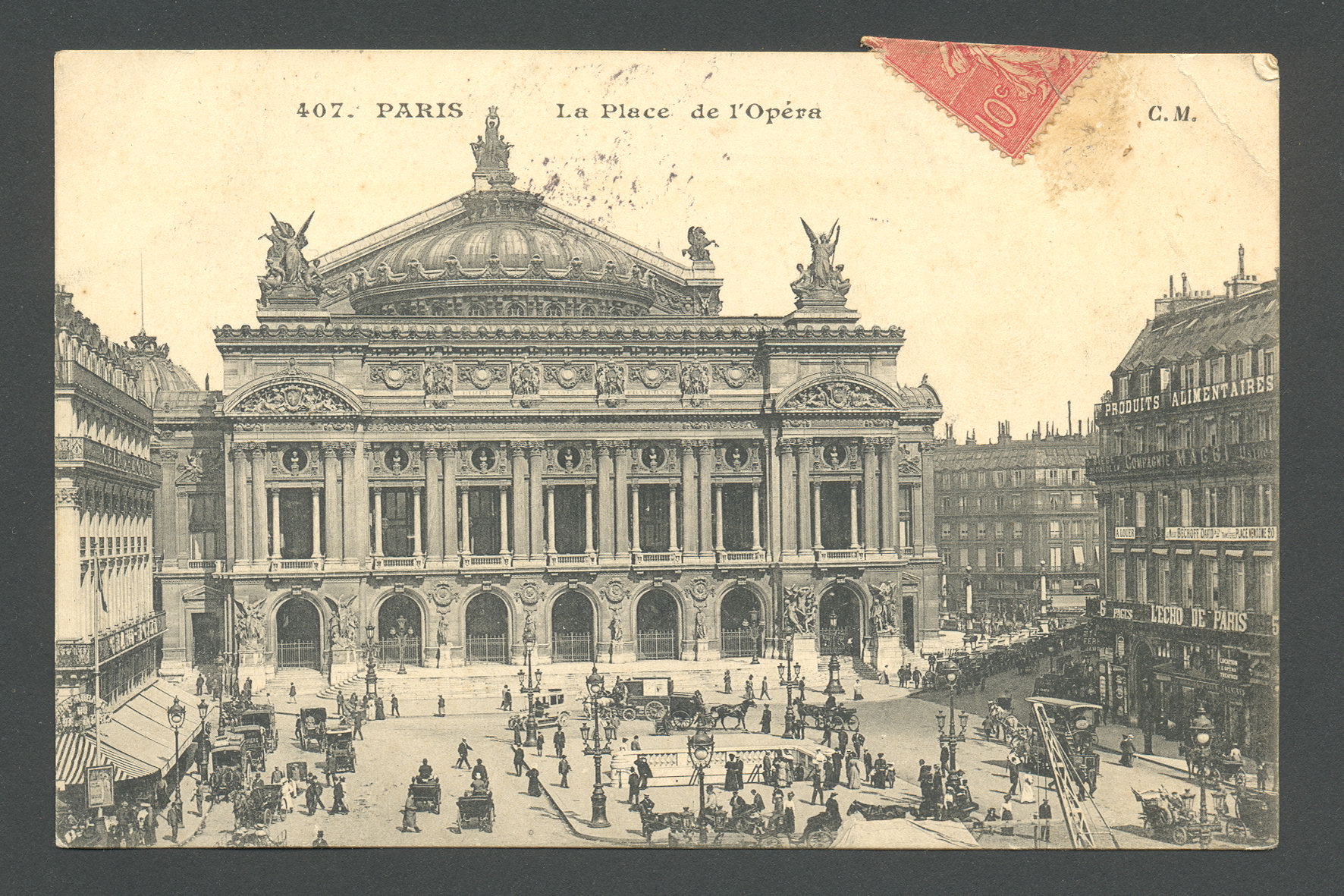 DG002 f – Paris – Le Place de l'Opéra