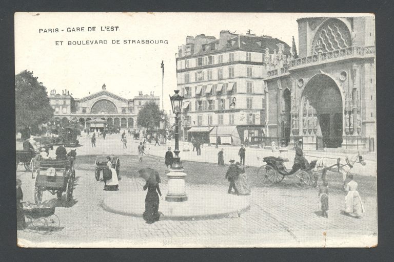 Paris – Gare de l’Est et boulevard de Strasbourg