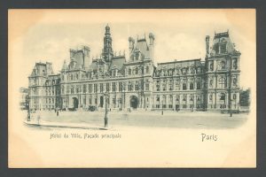 DG009 f – Paris – Hôtel de Ville, Façade principale